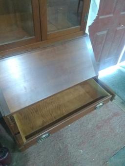 Antique Mahogany Desk Secretary