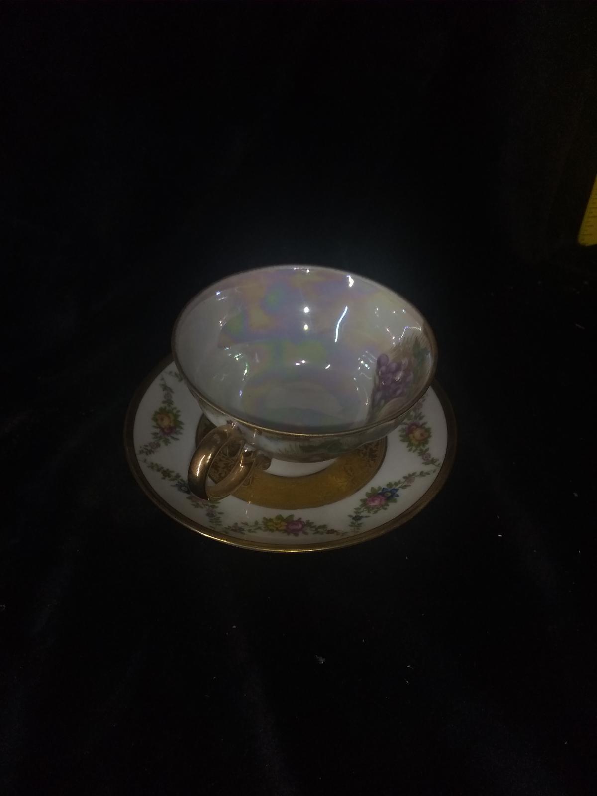 Vintage Cup and Saucer-La Cloche