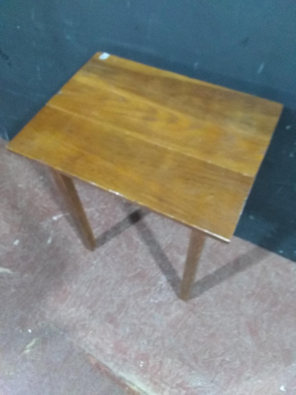 Vintage Three Board Top Pine Side Table