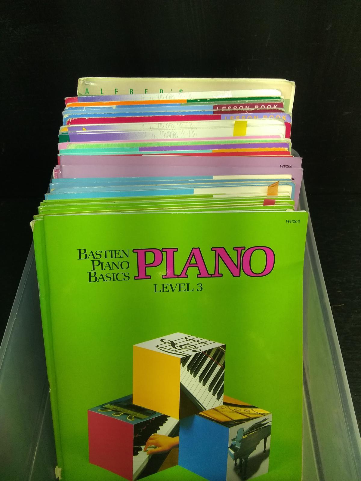 BL-Assorted Piano Music Books