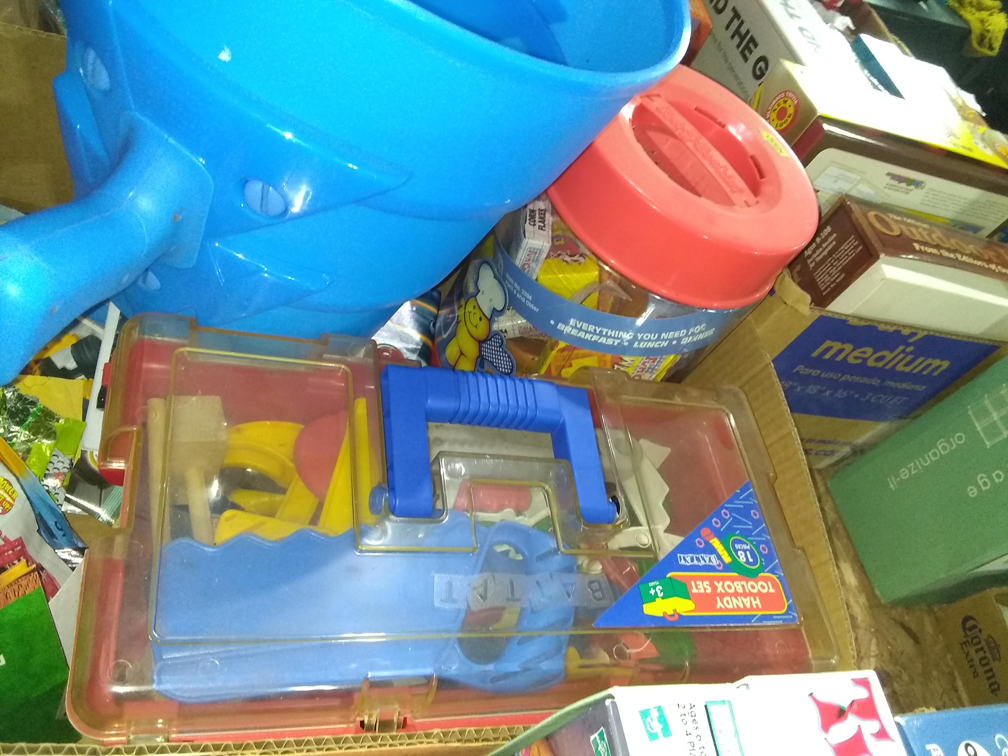 BL- Toy Tool Box, Games, Cards