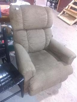 Brown Upholstered Recliner