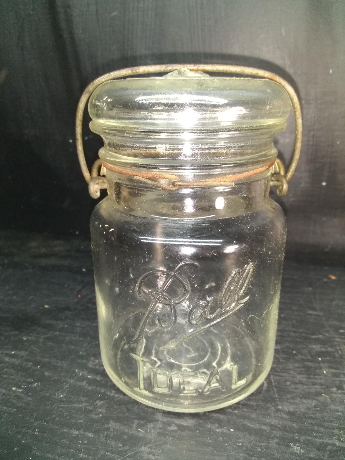 Ball Ideal Spring Closure Storage Jar