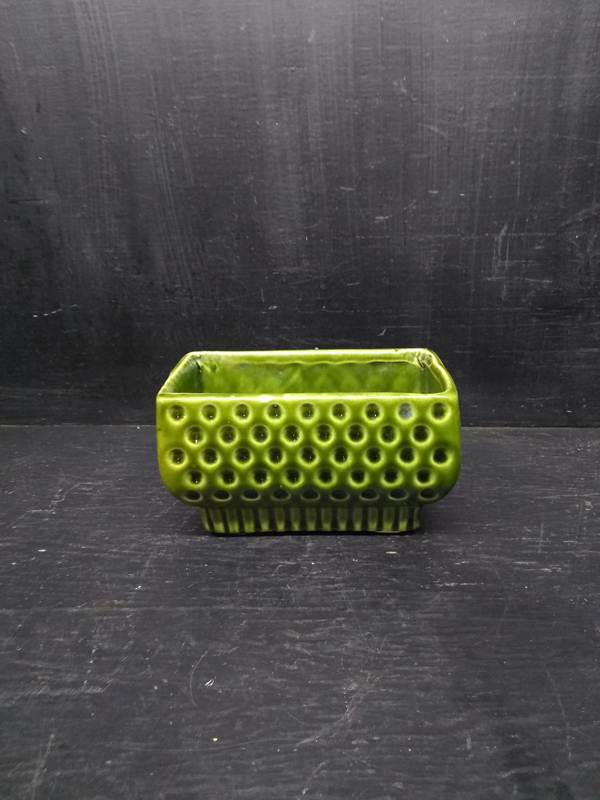 Vintage Green Planter