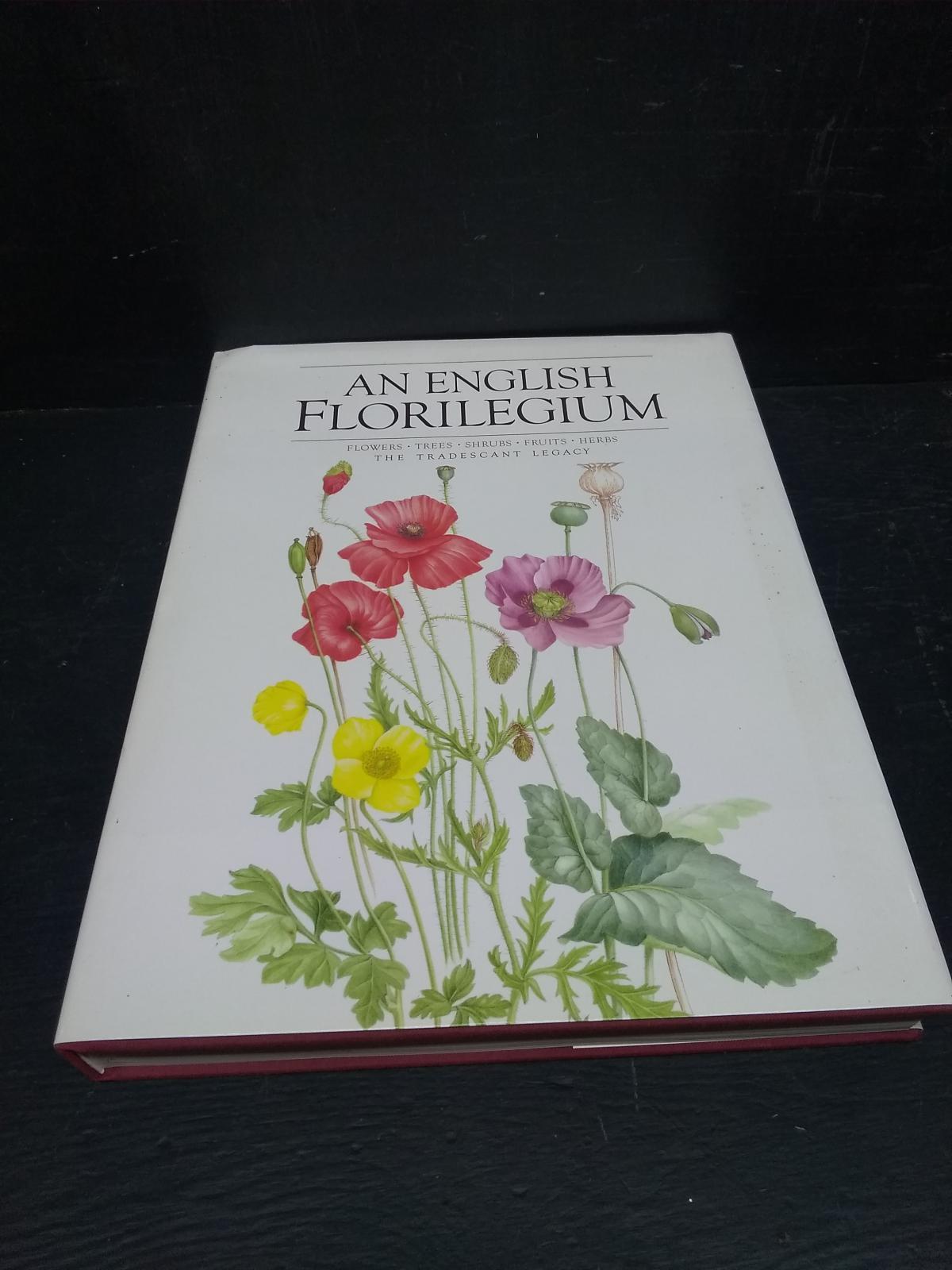 Coffee Table Book-An English Florilegium -DJ