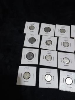 Coin-Collection 20 Canadian Coins