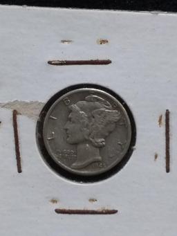 Coin-1945 Mercury Head Dime