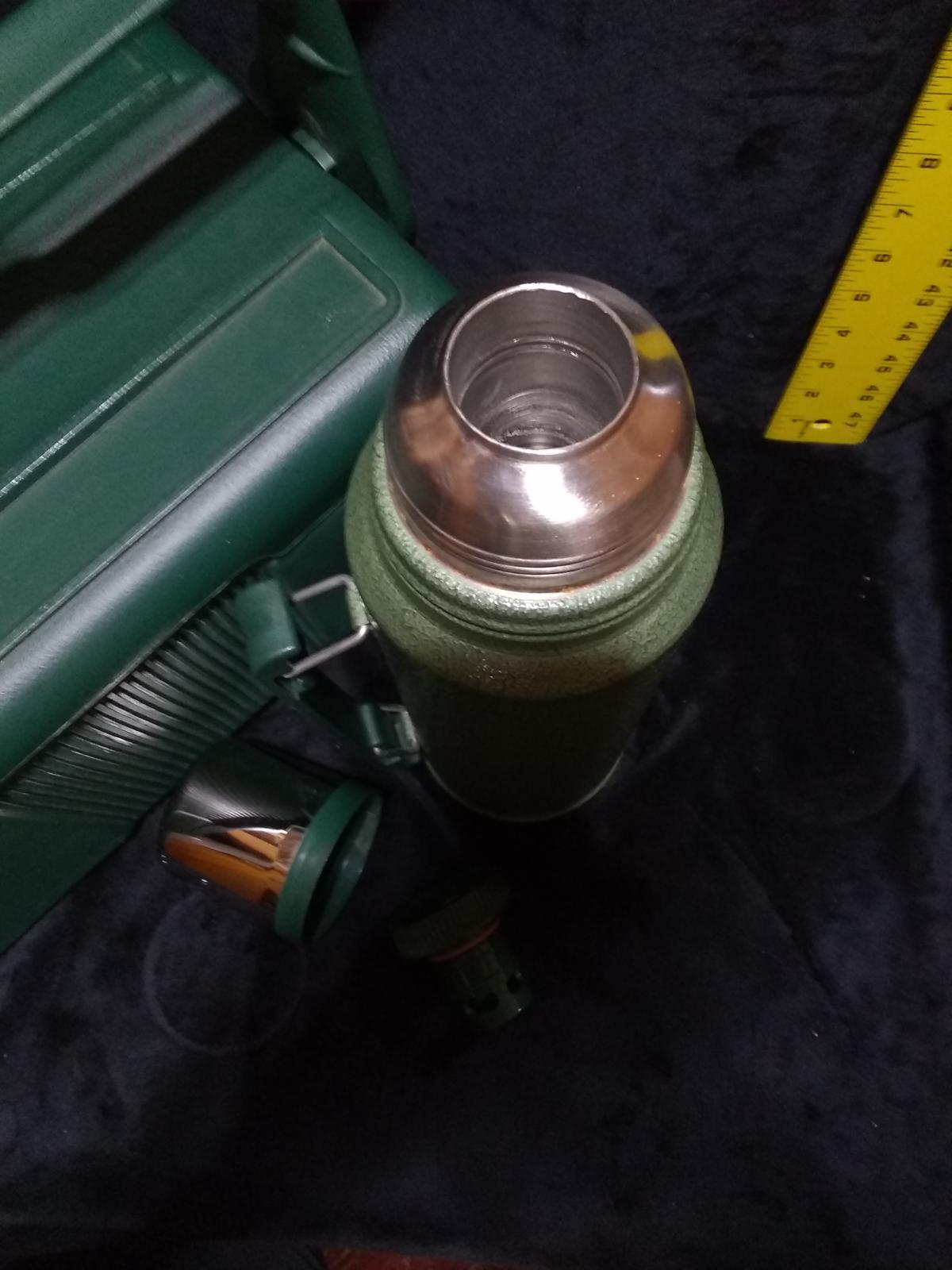 Vintage Stanley Thermos and Lunchbox