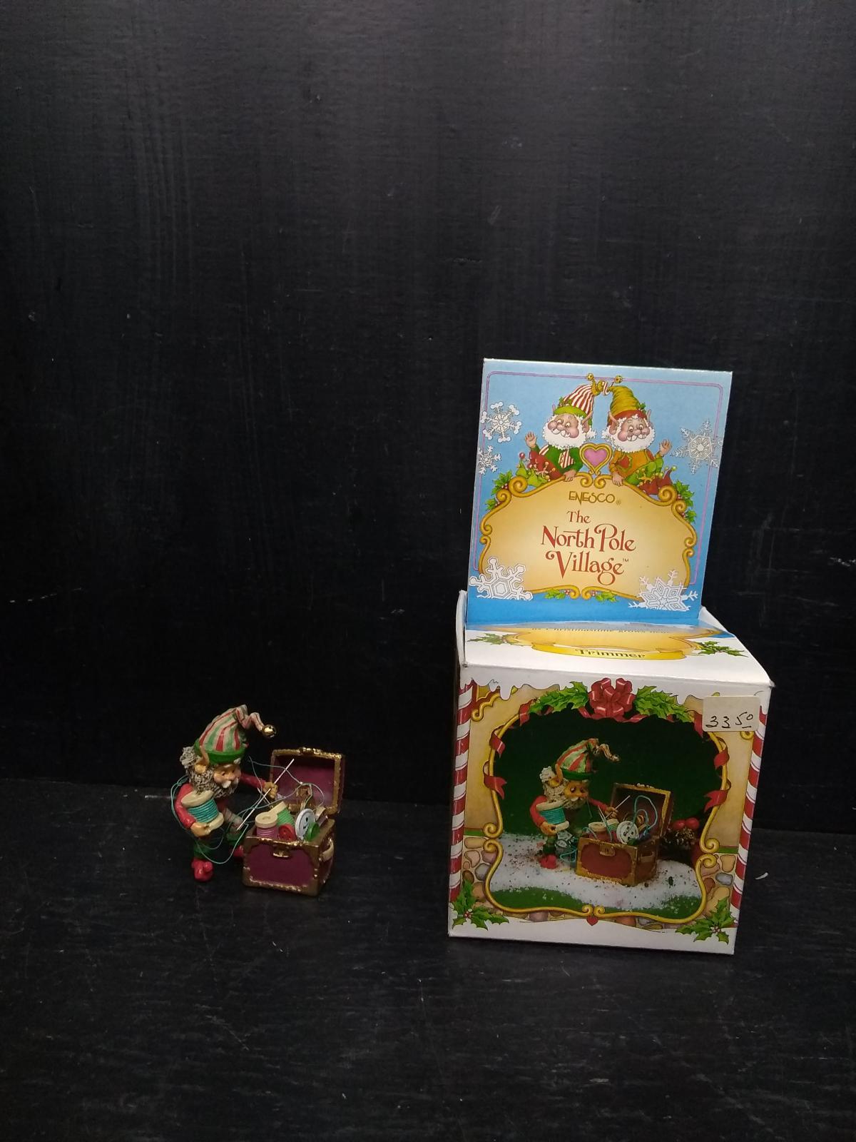 Enesco North Pole Village Collectible Figure-Trimmer