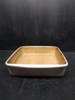 Pampered Chef Baking Dish with Glaze