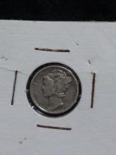 Coin-1943 Mercury Head Dime