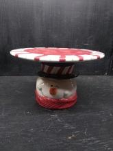 Novelty Snowman Cake Pedestal