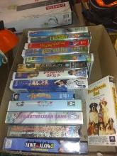 BL- Assorted VHS Movies