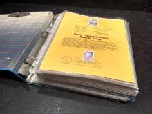 Binder -Stamp Collecting Info and Stamps
