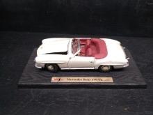 Die Cast Model Car on Base -Mercedes 190SL 1955