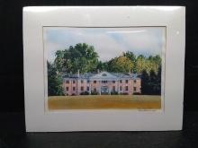 Artwork -Boarded and Framed Laser Color Copy-Montpelier by Devon Floyd