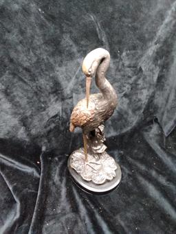 Bronze Figure-Crane
