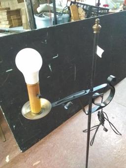 Wrought Iron Floor Lamp