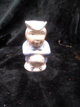 Toby Style Mug-Pot Belly with Blue Jacket
