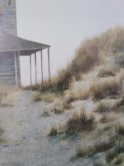 Framed and Matted Print-Beach Lookout by Herb Jones