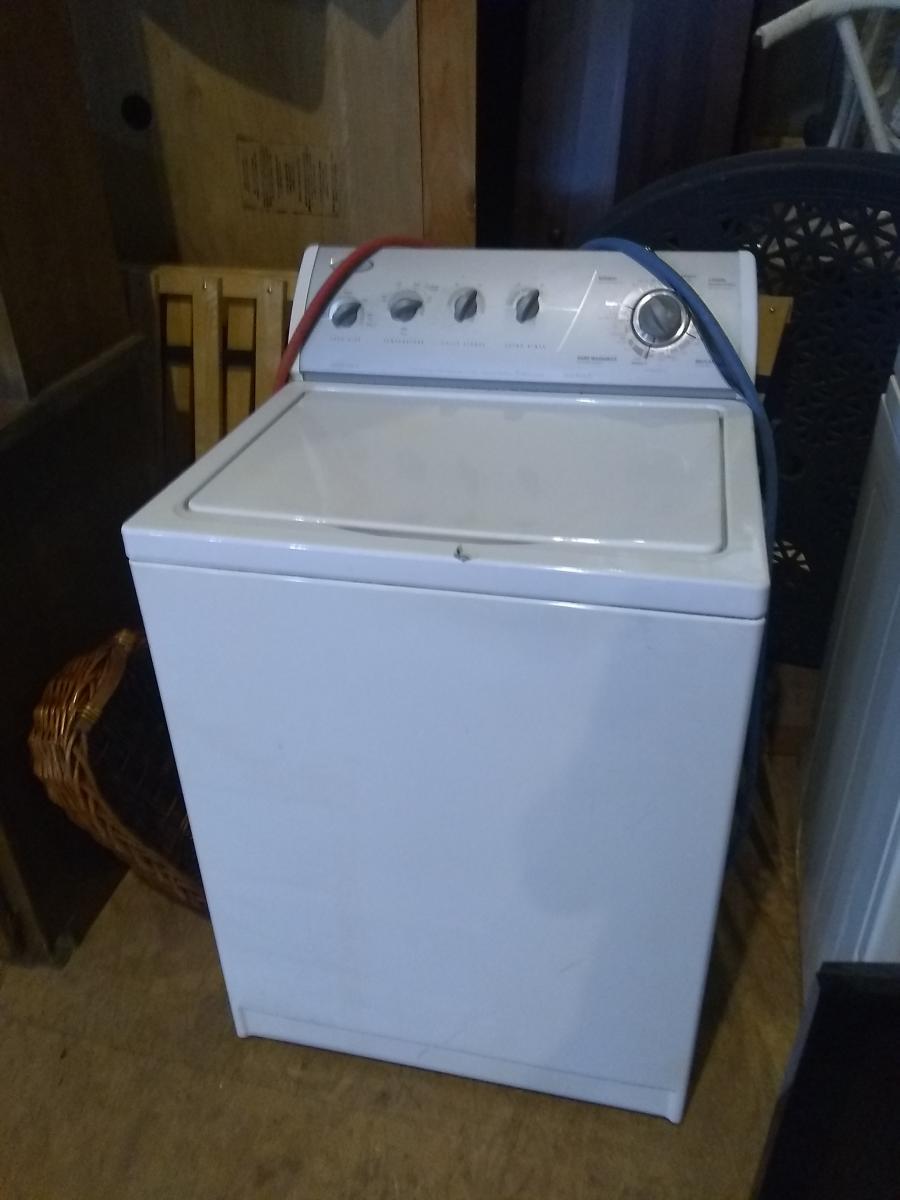 Warehouse-Whirlpool Washing Machine with Agitator