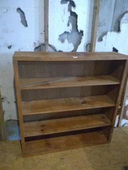 Warehouse-Pine Bookshelf