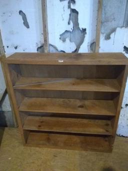 Warehouse-Pine Bookshelf