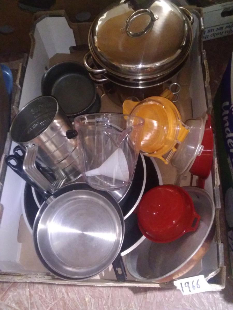 BL-Frying Pans, Pots, Measures, Sifter