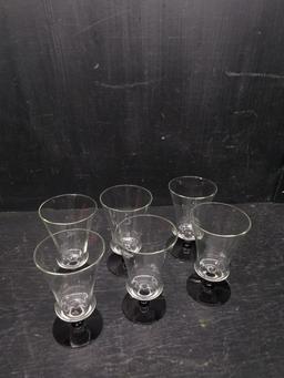 Collection 6 Crystal and Black Base Stems
