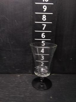 Collection 6 Crystal and Black Base Stems