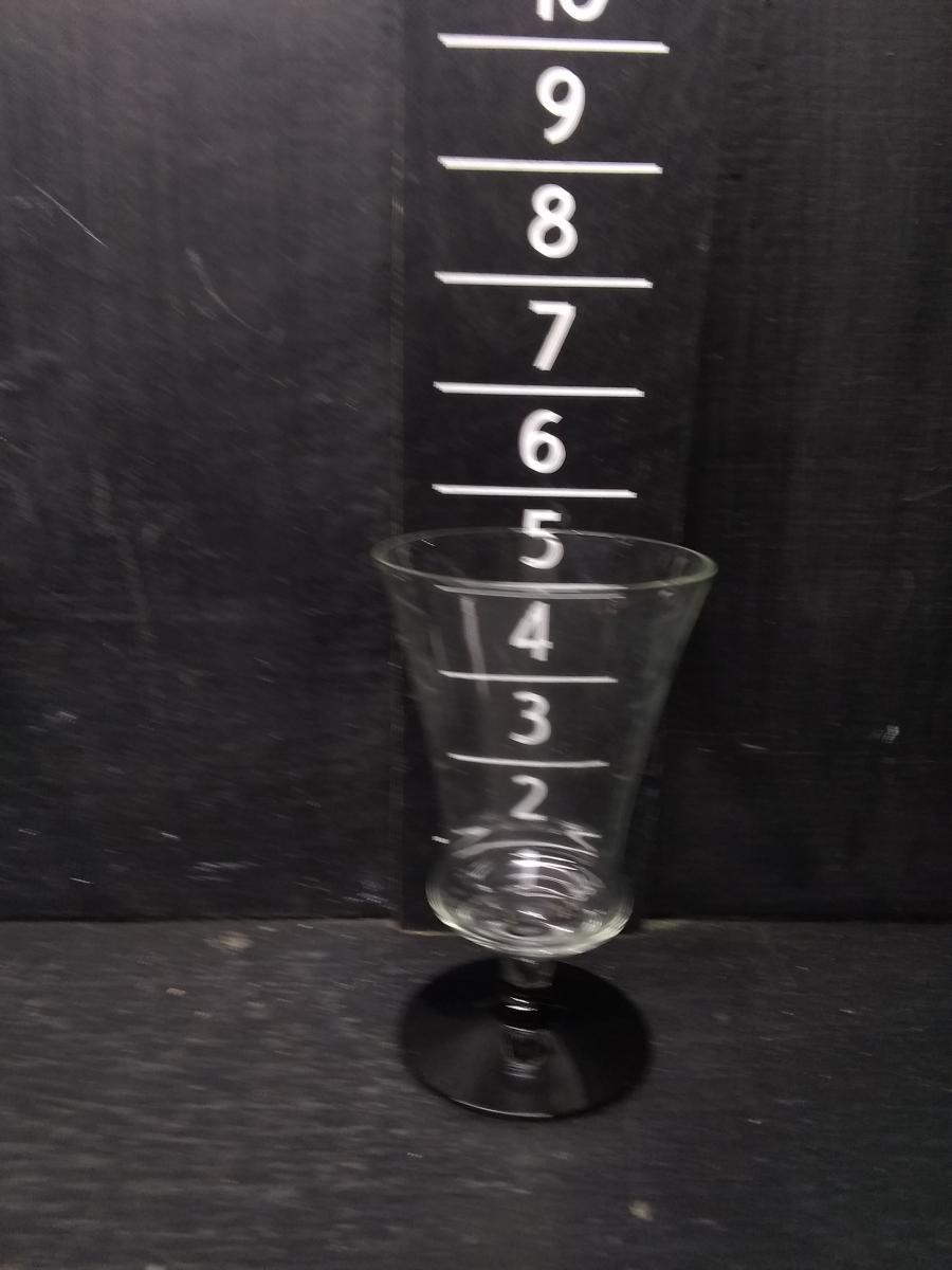 Collection 6 Crystal and Black Base Stems