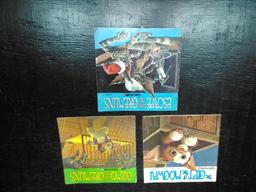 Collection 3 Vintage Gremlins Story Books with 45 Record