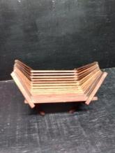 Custom Oak Artisan Basket