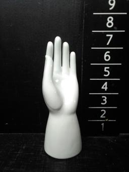 Ceramic Jewelry Display Hand