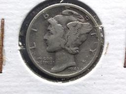 Coin-1943 Mercury Head Dime