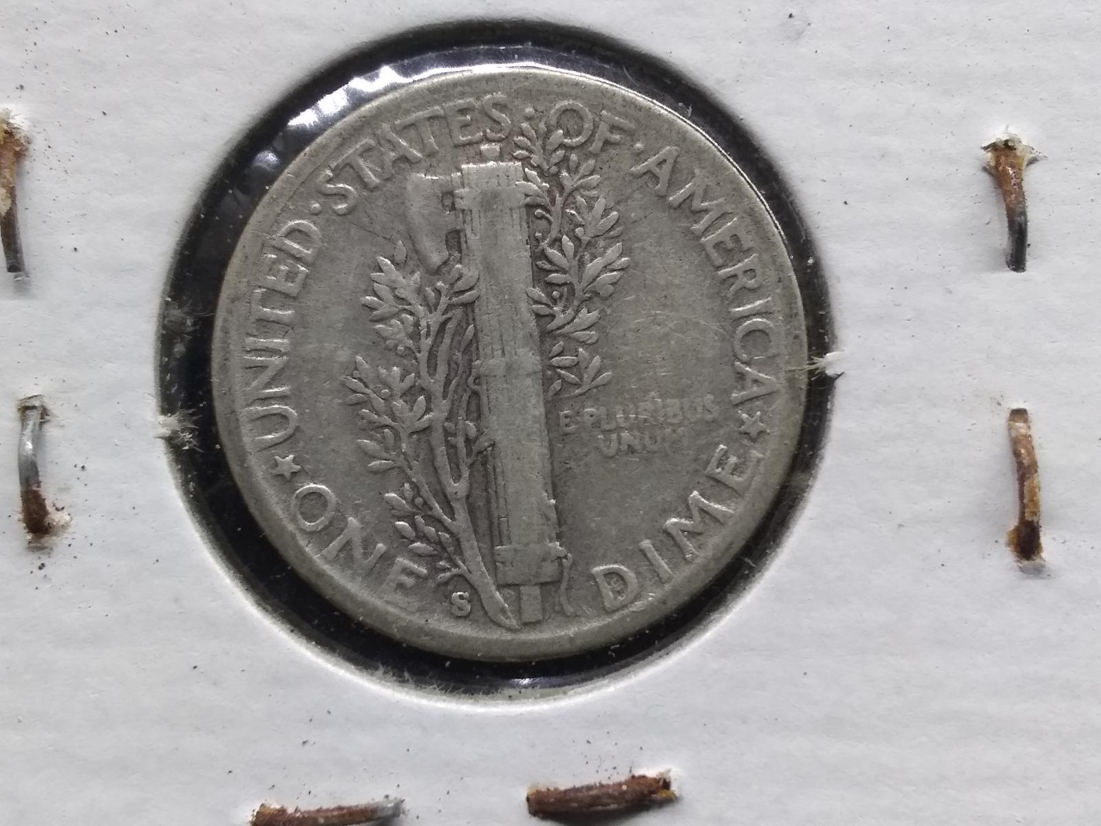 Coin-1943 Mercury Head Dime