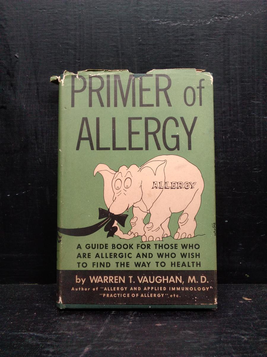 Vintage Book-Primer of Allergy 1939 DJ