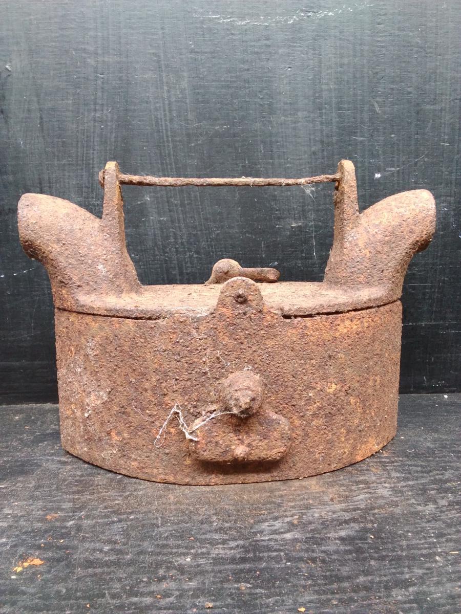 Antique Charcoal Iron