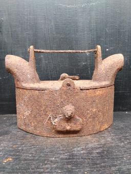 Antique Charcoal Iron