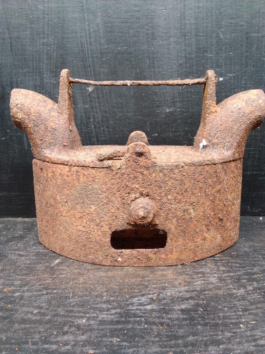 Antique Charcoal Iron