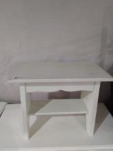 Pier 1 Wooden Footstool