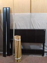 Vinyl Headboard & Footboard with Rails-Double