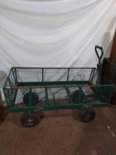 Heavy Duty Steel Garden Cart