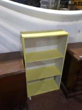 Painted Wooden Bookshelf