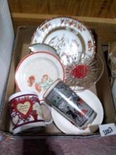 BL-Red Decorated Glassware