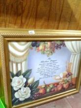BL-Framed Print-Kitchen Prayer