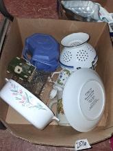 BL-Pitcher, Colander, Casserole Dish, Plates