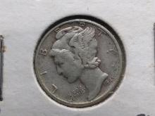 Coin-1945 Mercury Head Dime