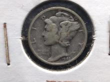 Coin-1943 Mercury Head Dime