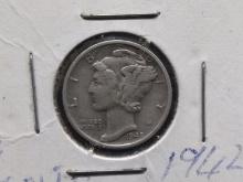 Coin-1942 Mercury Head Dime